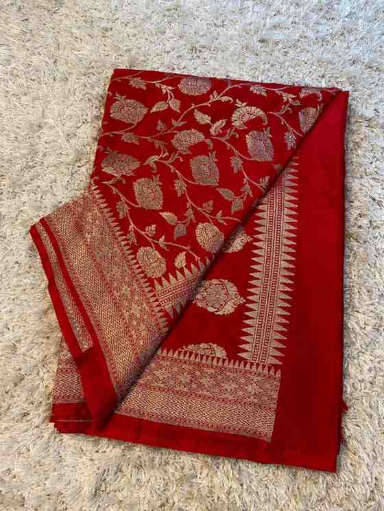 Banarasi Mashru Katan Silk Sarees
