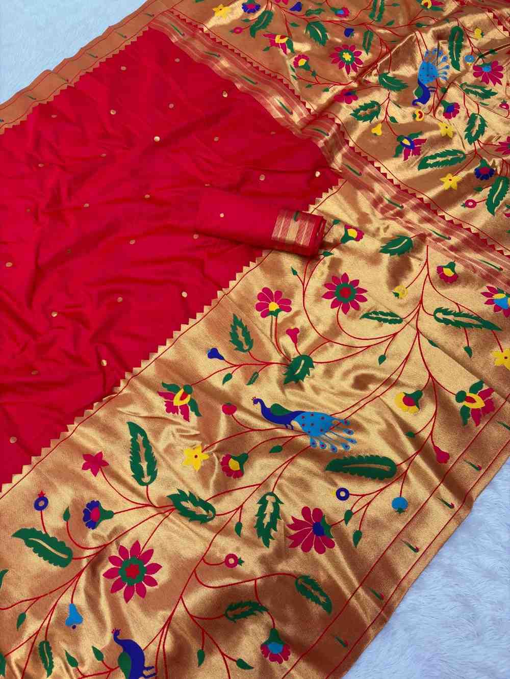 Fancy Paithani saree – colour 2 – Arhas Couture
