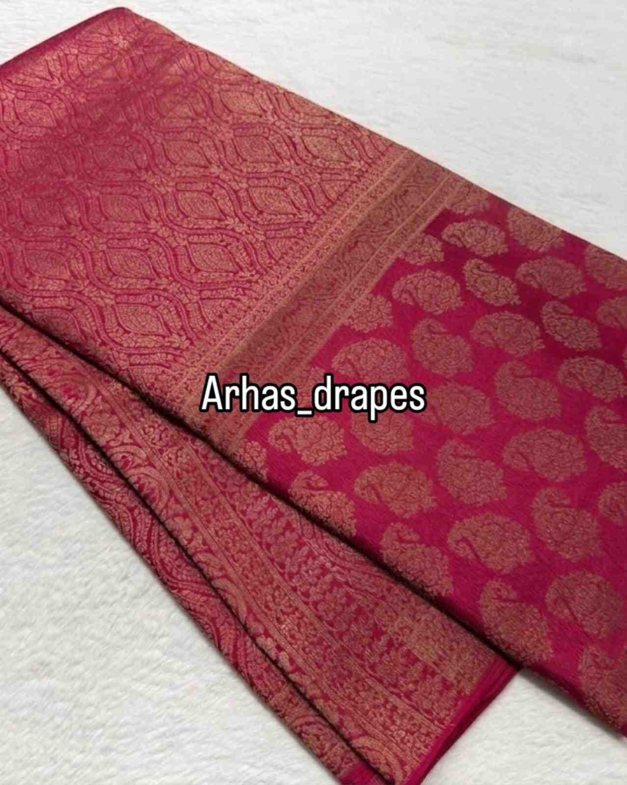 Fancy Mysore silk saree – colour 3 – Arhas Couture
