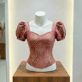 Fancy Banarasi corset blouse – colour 1 – Arhas Couture