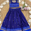 Kid's Narayanpet Silk Lehengas
