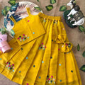 Kid's Soft Mul Chanderi Lehenga