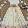 Kid's Paithani Silk Lehengas