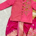 Kid's Banarasi Silk Family Outfits