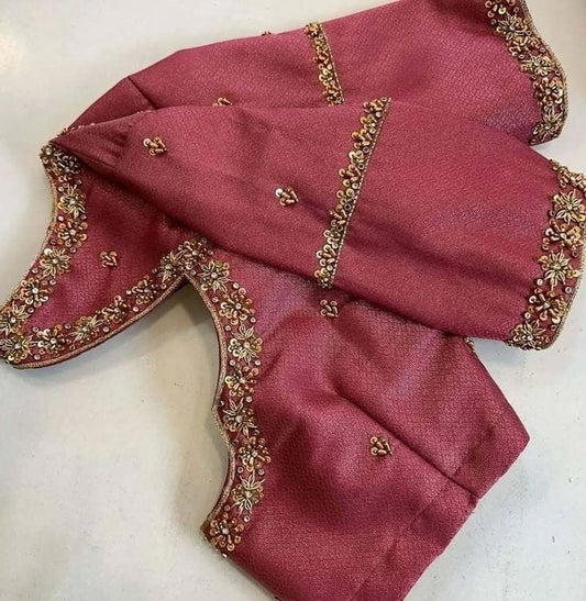 Arha's Maggam Work Blouse