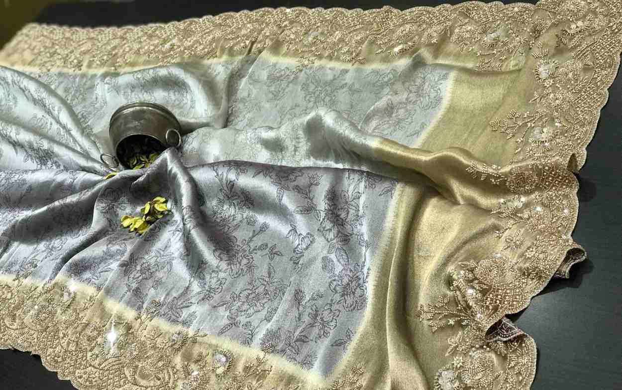 Fancy Uppada silk saree – colour 3 – Arhas Couture