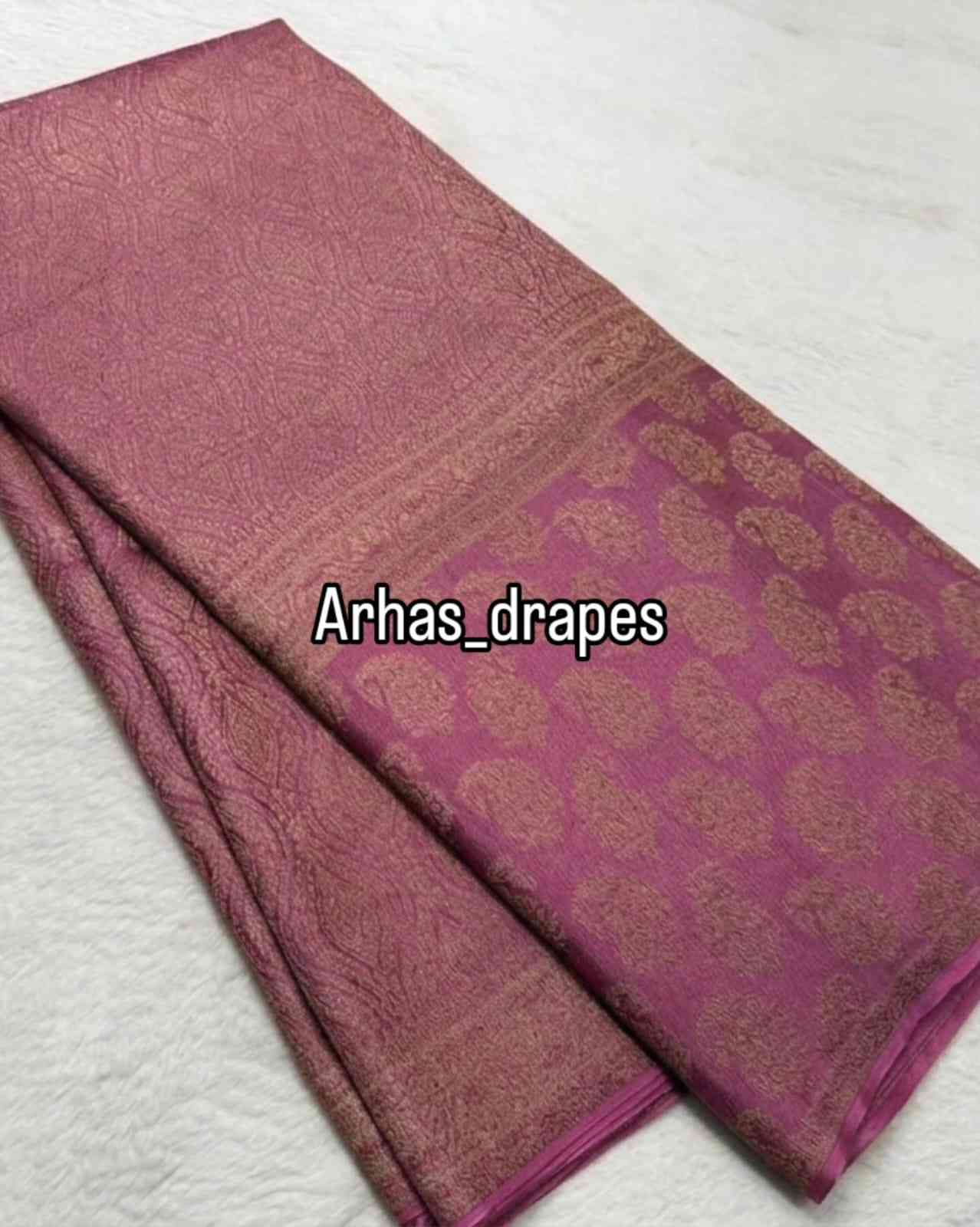 Fancy Mysore silk saree – colour 2 – Arhas Couture