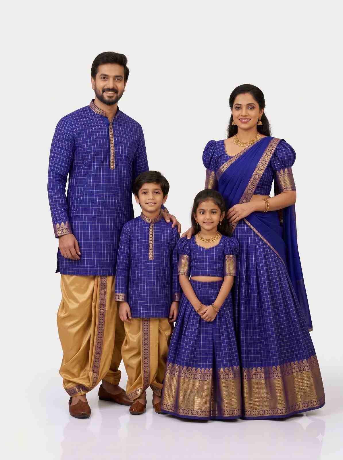 AC's Soft Silk Family Outfits