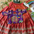 Kid's Viscose Tissue Lehangas