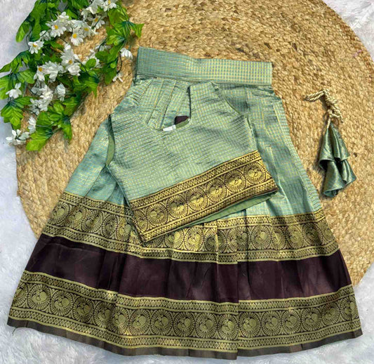 Kid's Silk Lehengas