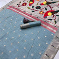 Munga Cotton Paithani Sarees