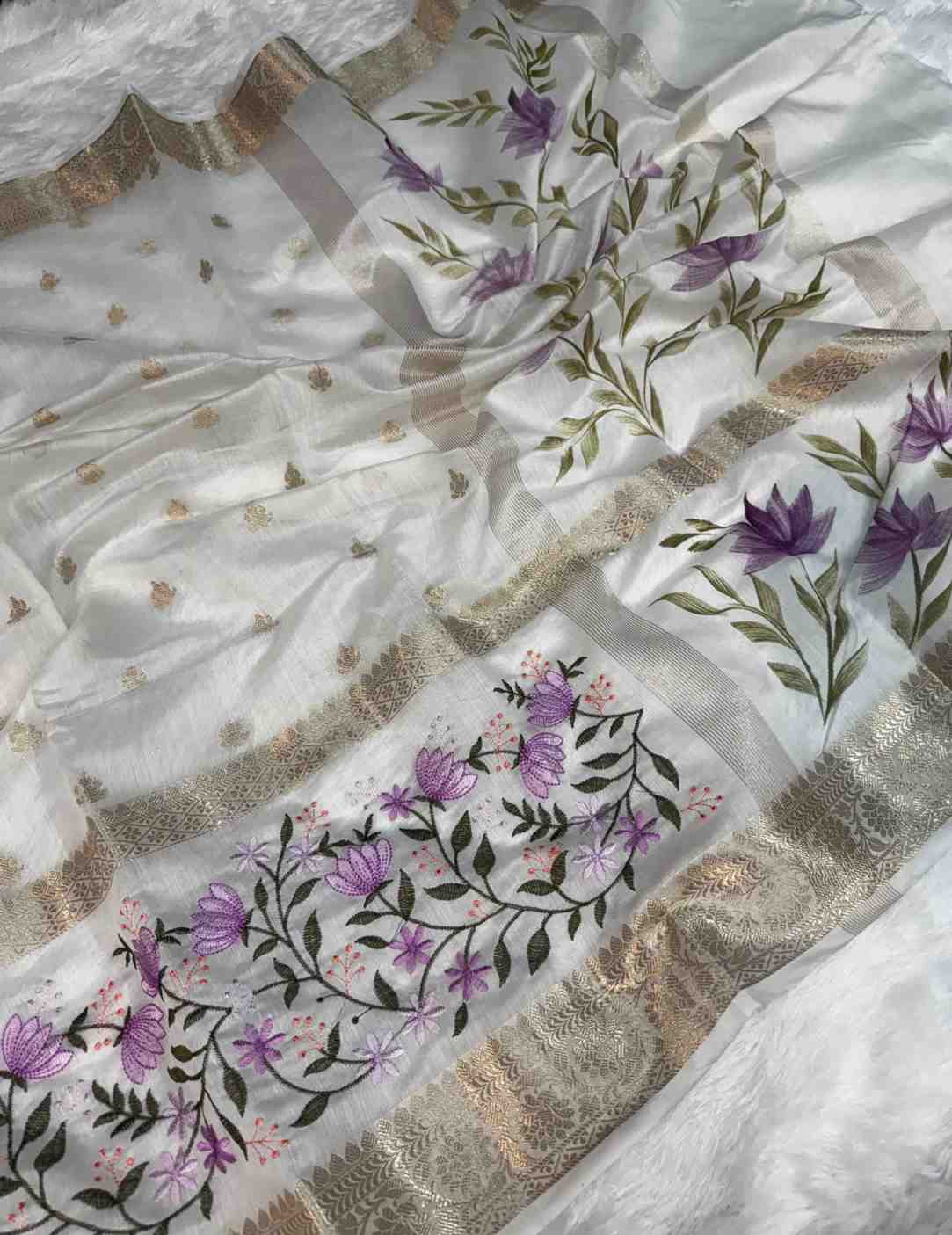 Banarasi Cotton Silk Saree