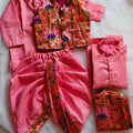 AC's Raw Silk Paithani Family Outfits
