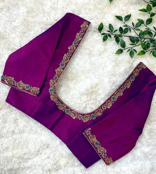 Arha's Maggam Work Blouse