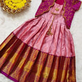 Soft Lichi Silk Frocks