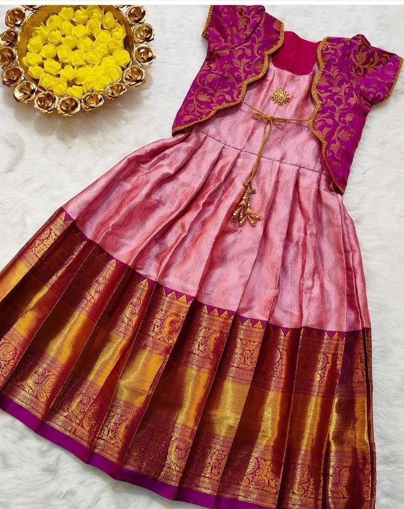 Soft Lichi Silk Frocks