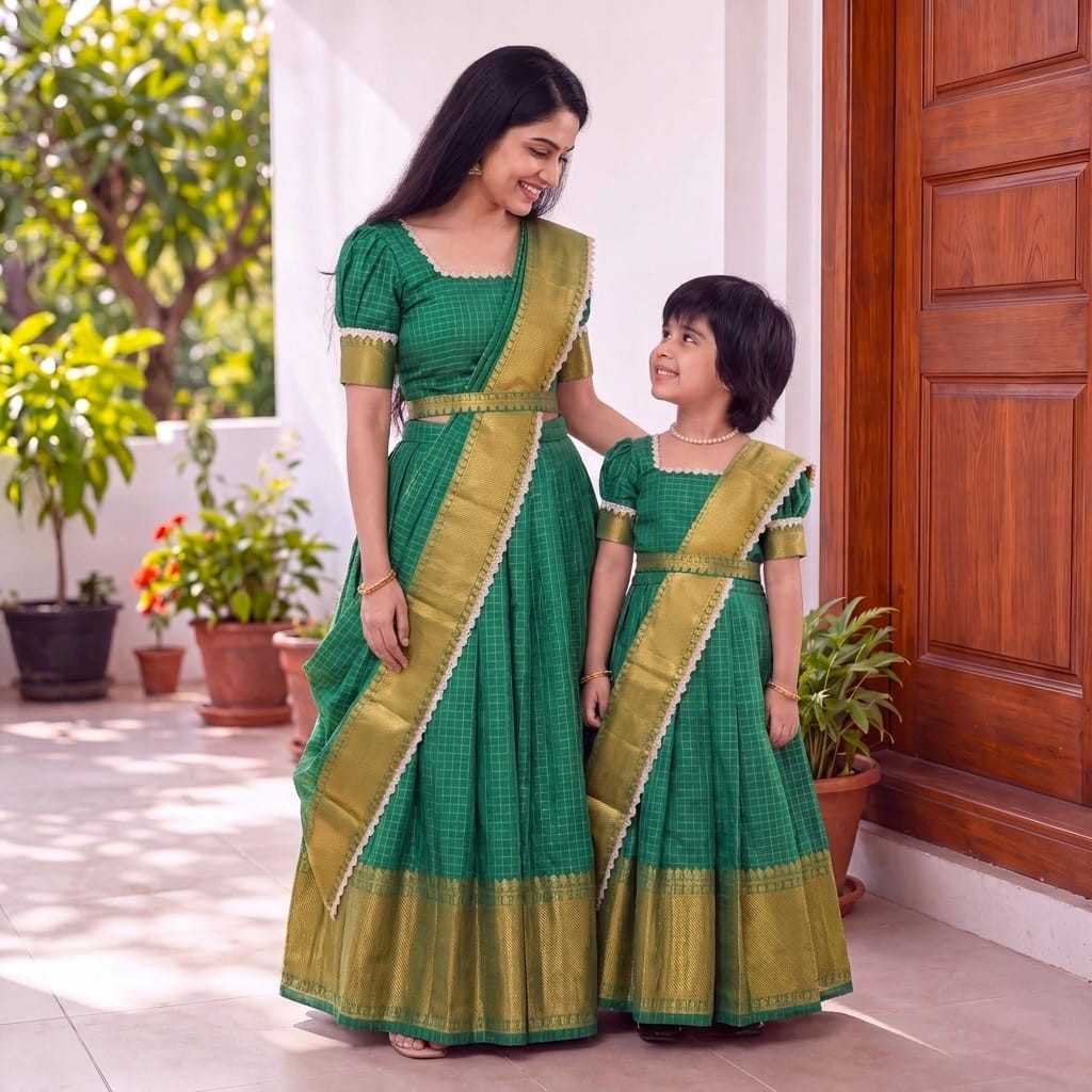 AC's Semi Silk Family Outfits