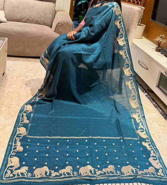 AC's Tussar Silk Saree