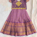 Gold Zari Silk Family Outfits