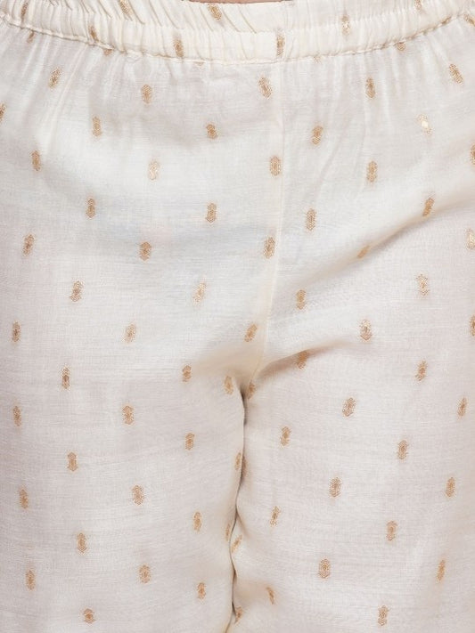 Kid's Chanderi Silk Sharara Set