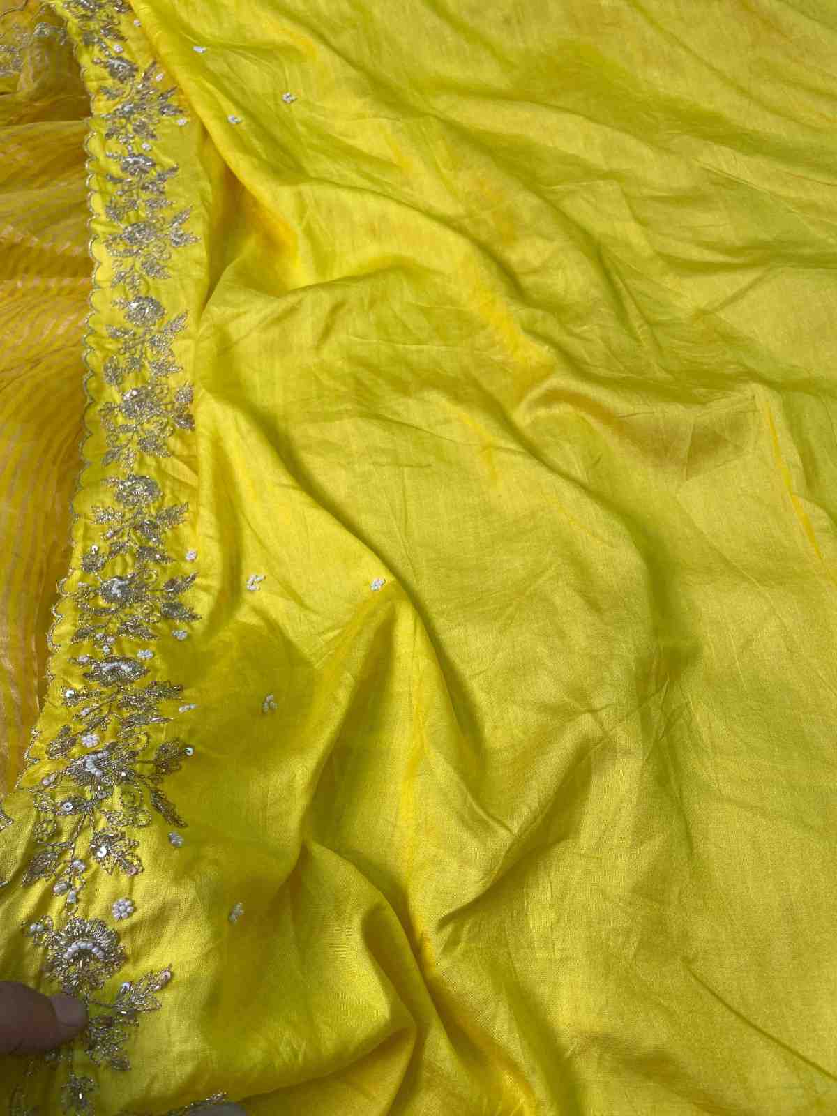 Fancy Kora tissue saree – colour 6 – Arhas Couture