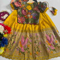 Kid's Tissue Silk Lehengas