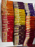 Floral Tussar Silk Sarees