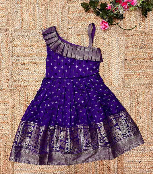 Kid's Soft Silk Gowns