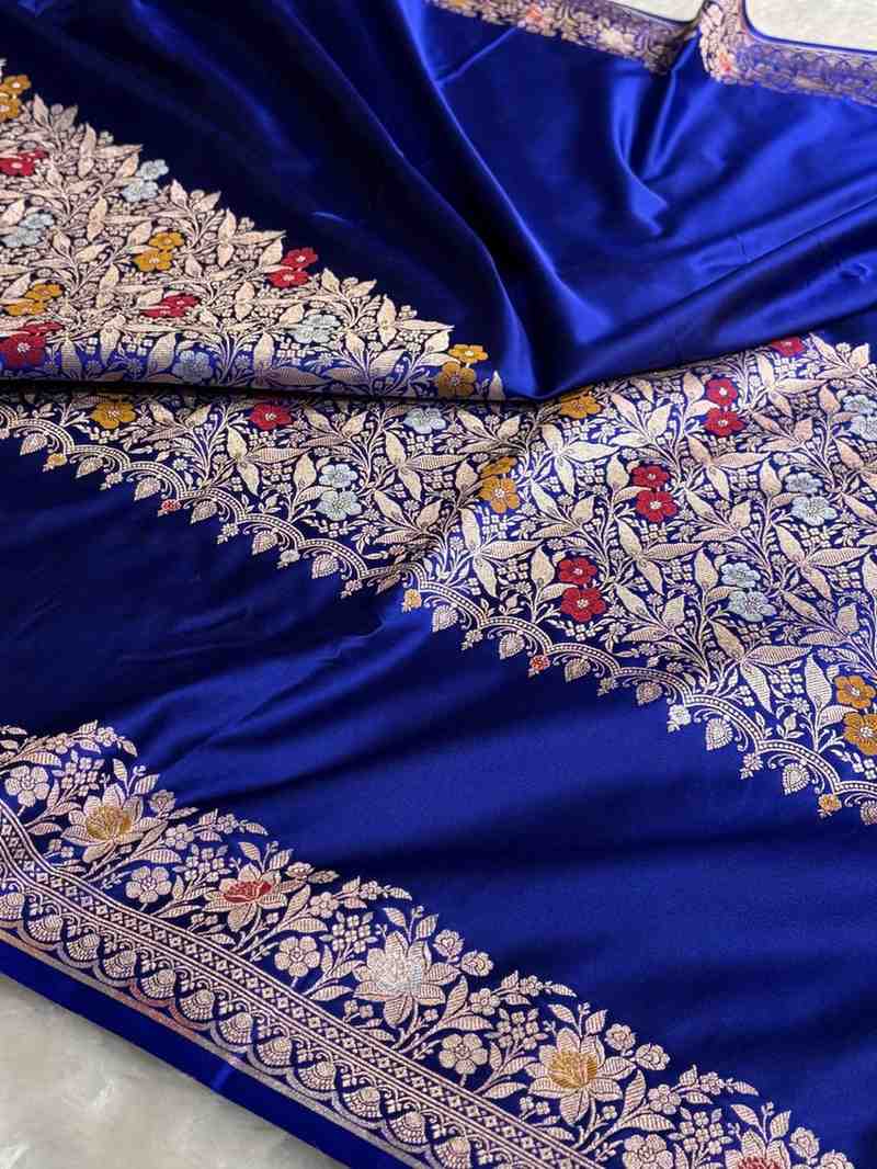 Fancy Mashru silk saree – colour 1 – Arhas Couture