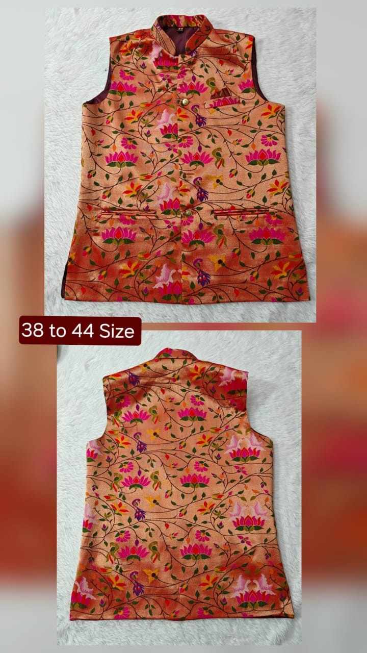 Fancy Paithani jacket – colour 4 – Arhas Couture