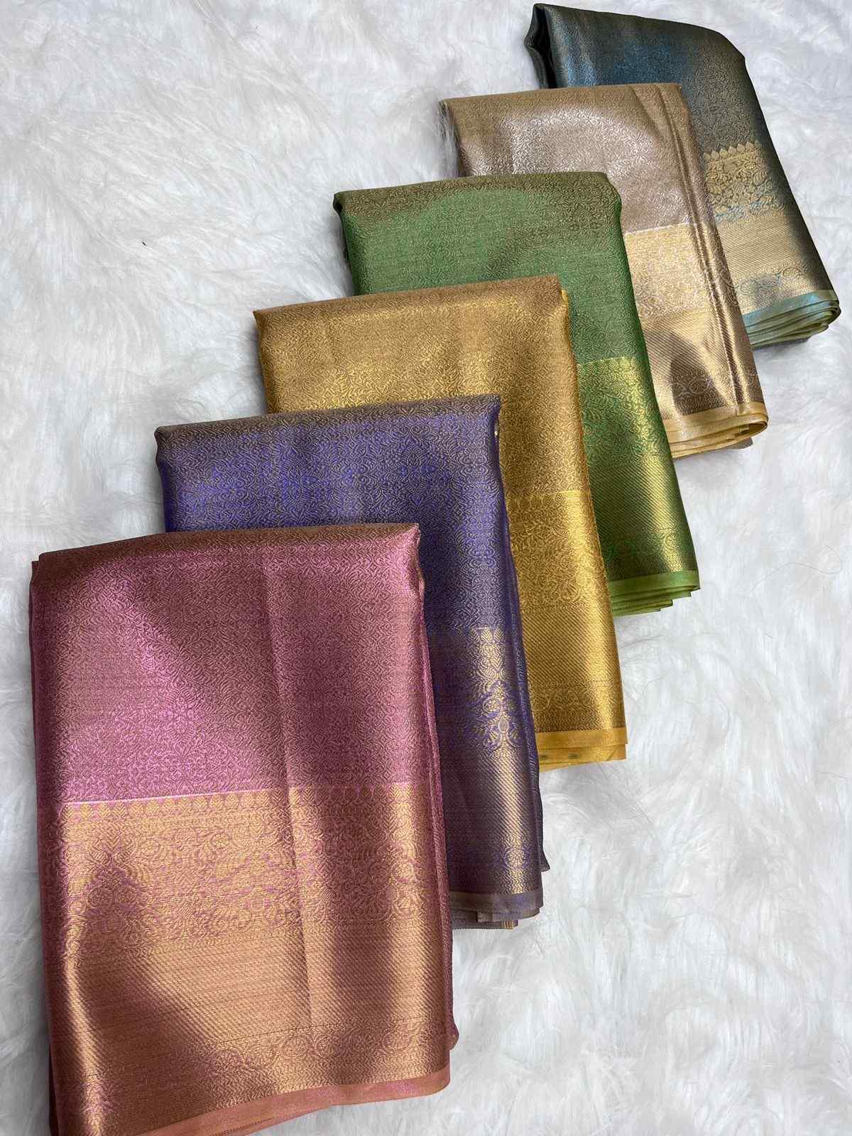 Banarasi Semi Katan Silk Sarees