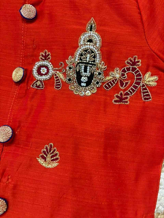 Raw Silk Kurta Set Family Outfit