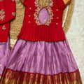 Semi Gadwal Family Outfits