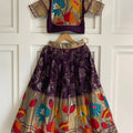 Kid's Silk Blend Lehengas