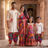 AC's Semi Patola Family Outfits