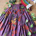 Kid's Cotton Kalamkari Lehenga