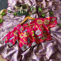 Viscose Tissue Silk Saree