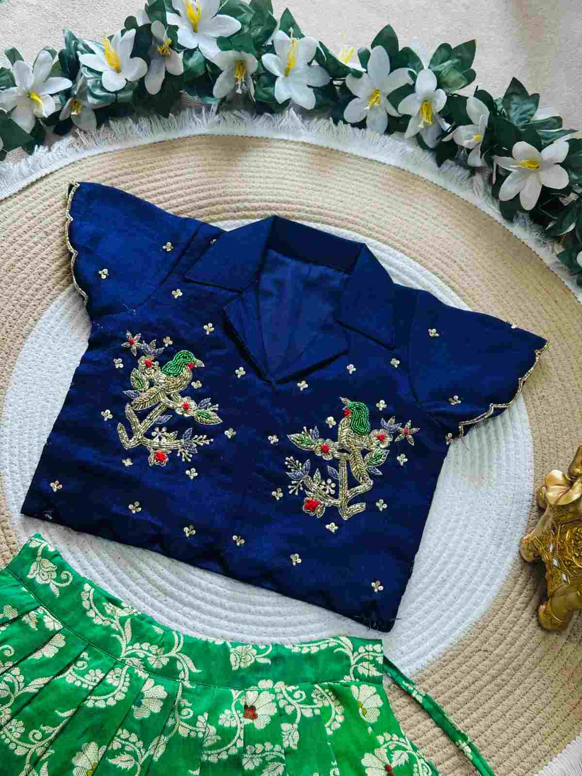 Kid's Viscose Silk Lehengas