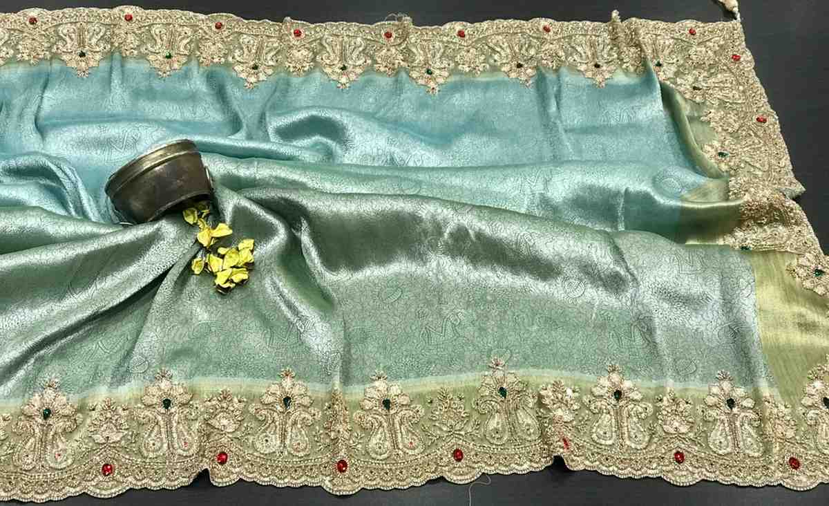 Fancy Uppada silk saree – colour 1 – Arhas Couture
