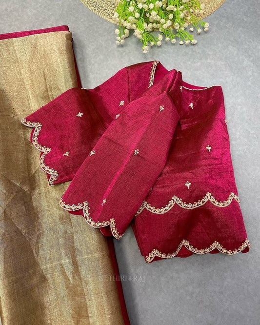 Arha's Maggam Work Blouse