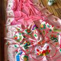 Fancy organza Paithani saree – colour 2 – Arhas Couture