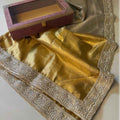 Fancy Banarasi tissue silk sarees by Arhas Couture