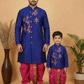 Raw Silk Full Kurta Set