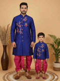 Raw Silk Full Kurta Set