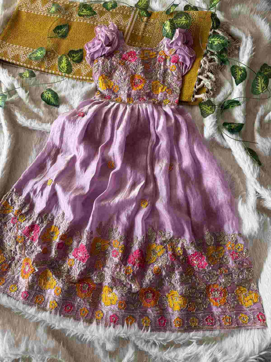 Kid's Space Silk Gowns