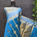 Banarasi Semi Katan Silk Sarees