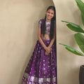 Kid's Kanchi Silk Lehengas