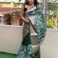 Dyeable Embroidery Silk Sarees