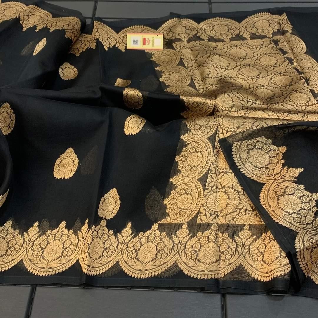 Banarasi Kora Organza Sarees