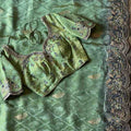 Fancy Dola scalloped saree – colour 1 – Arhas Couture